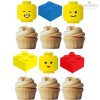 6 Toppers Lego